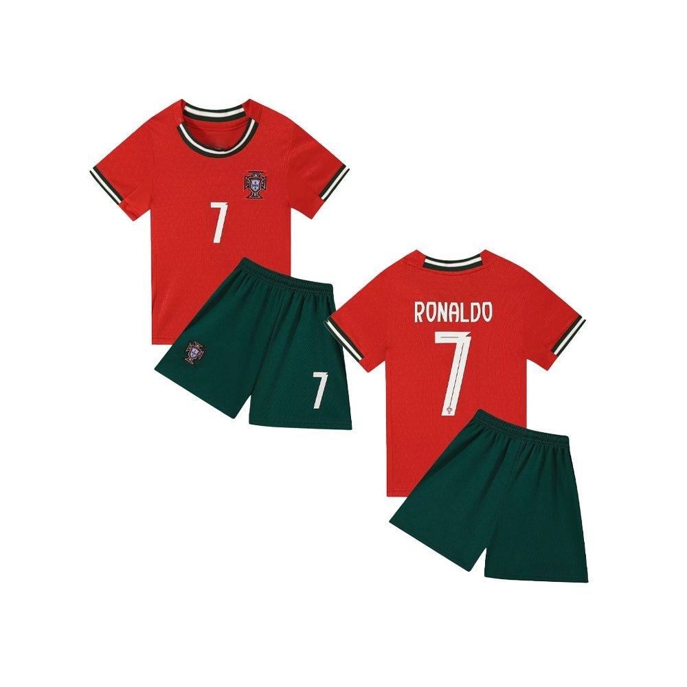 Kids football kit with custom name and number for replica jersey buying advice