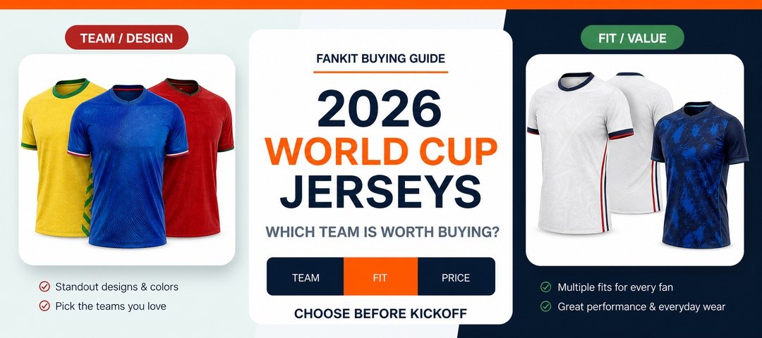 2026 World Cup jersey buying guide comparing team design fit and price