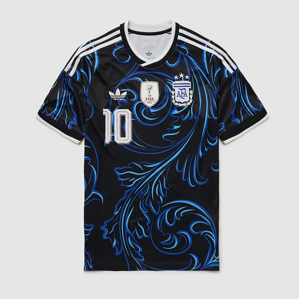 Argentina 2026 black and blue away jersey