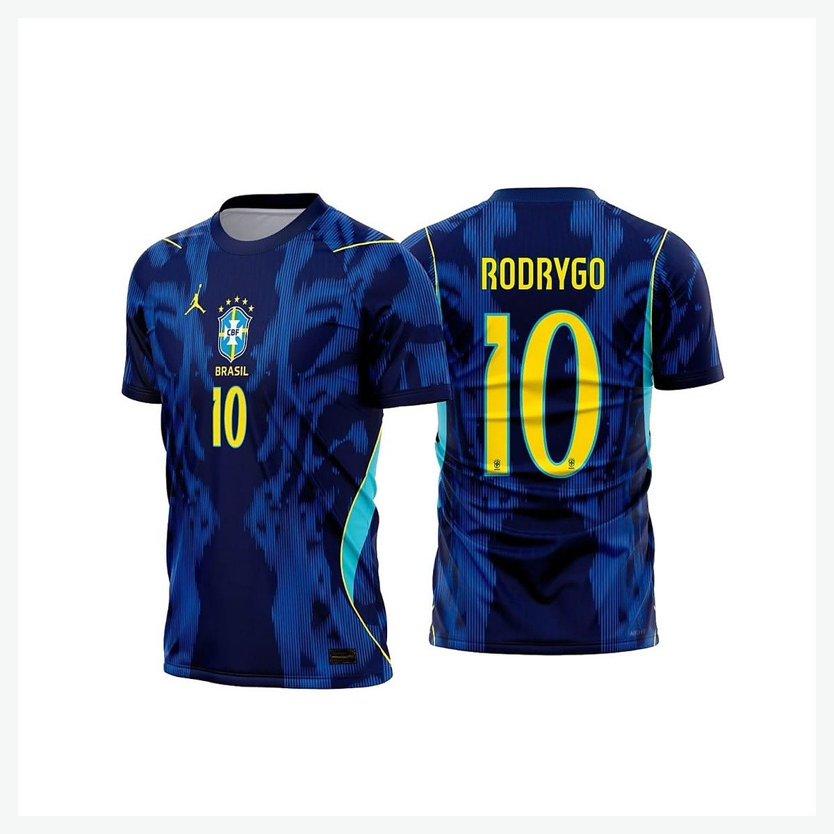 Brazil 2026 away jersey front and back with number 10