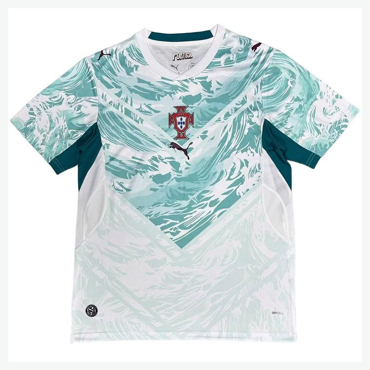 Portugal 2026 white away jersey front view