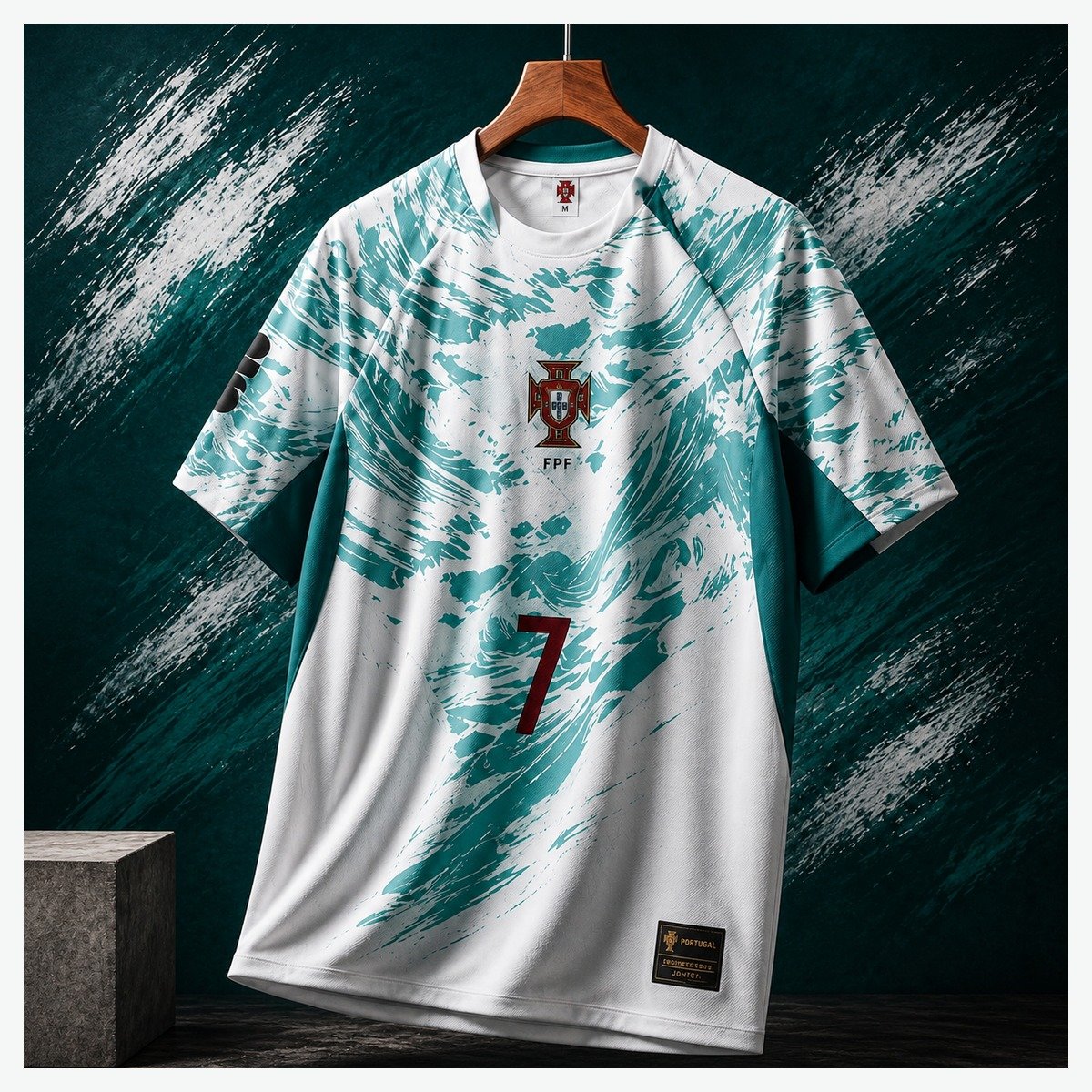Portugal 2026 number 7 jersey product display